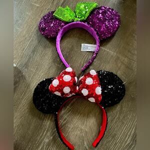 Disney parks Minnie ears…set or separates